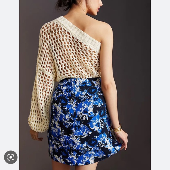 New Anthropologie Porridge Mini Skirt - Picture 5 of 10